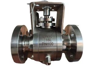 Reliable Forged Steel Ball Valve for Fluid Control Solutions Specification 1m Model NO. Q47F/Q47Y Stem Thread Position N - Image 1