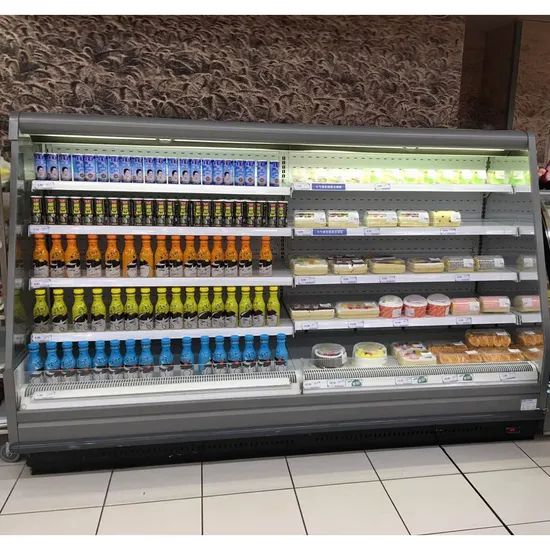 Remote Type Vertical Commercial Refrigration Multideck Fridge Freezers Refrigerator - Image 4