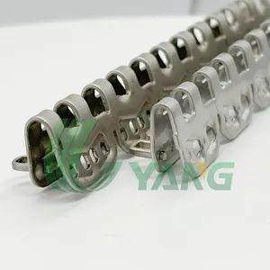 UYANG Butterfly Belt Fastener Silver 1Y MOQ100 15D Color Silver Origin China HS Code 7326909000 Transport Package Boxes Head Type Belt Fastener - Image 5