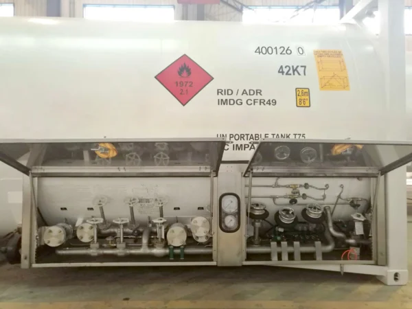 Iso tank / 40′ T75 CRYOGENIC ISO TANKS CONTAINER - Image 4