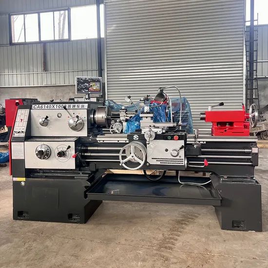 Horizontal Manual Desktop Thread Cutting Tools Conventional Lathe Machine Metal Pipe Threading Universal Lathe - Image 2