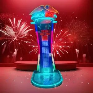 Boxing King Coin Operated Indoor Sport Games Intelligent Wall Boxing Gloves Machine - Image 6