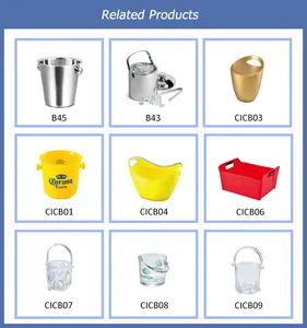 Aluminum Ice Scoop 190mm 6oz Ordinary Handle 555003 OEM Set Packaging Set Trademark OEM Size Ordinary Type Ice Scoop Length Ordinary - Image 5