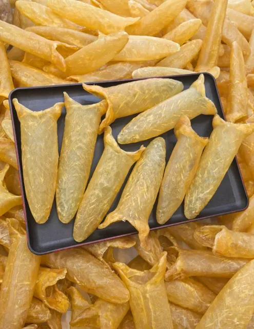 100% Dried Fish Maw Yellow Croaker/Cod Fish Maw Sun Dried/Dried Quality Atlantic Cod Fish Maw Vietnamese Fish Maw - Image 2