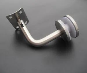 Stainless Steel Handrail Frameless Spider Tempered Glass Fitting - Image 2