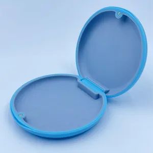 SJ Plastic Retainer Case CE High Quality Denture Container Box Teeth Orthodontic Aligner Braces Dental Retainer Box - Image 2