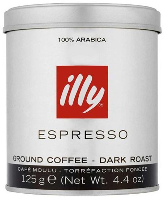 Excellent Taste Illy-Roasted Ground Decaffeinated Coffee 0.25 KG*12 Pieces/CTN Mild Aroma Ground Coffee - Image 1