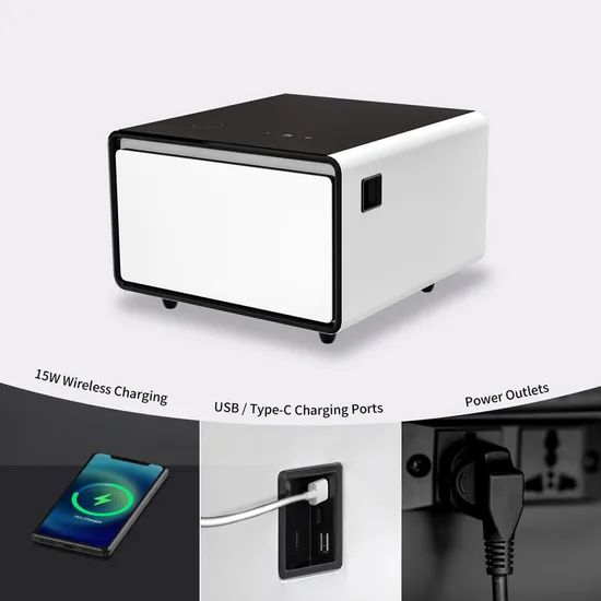 Stylish Multifunctional Smart Coffee Table Bedside Table - Image 5
