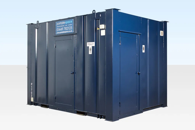 Cabins For Sale 12Ft x 9Ft 2+1 Jackleg Toilet Cabin - Image 3