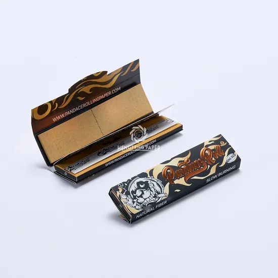 New Arrival Rolling Paper Booklet Bleached Unbleached Soft Delicate Light Rolling Paper Custom - Image 2