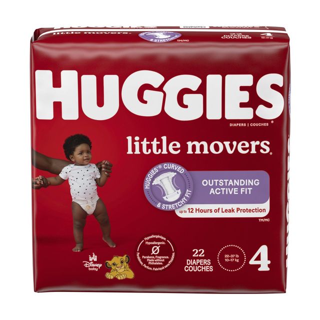 Huggies Baby Diapers Premium Soft Absorbent Leak Guard Comfortable Fit for Newborn Infant Toddler - Image 3