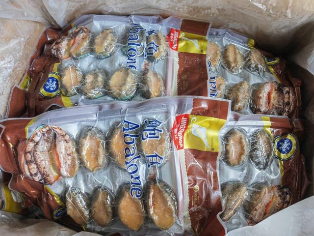 frozen abalone Form Frozen Texture Meat Packaging 10kg Species Abalone Shelf Life 2 year Shell Included Yes Processing Method Boiled - Image 1