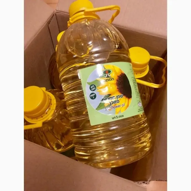 Food Grade Refined Sunflower Oil | Edible Cooking Oil for Commercial Distribution & International Trade - Image 1