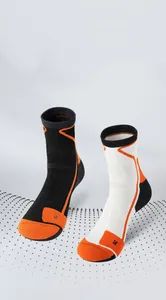 Pattern Customization Supported Custom Unisex Sport Socks Middle Crew Socks - Image 3