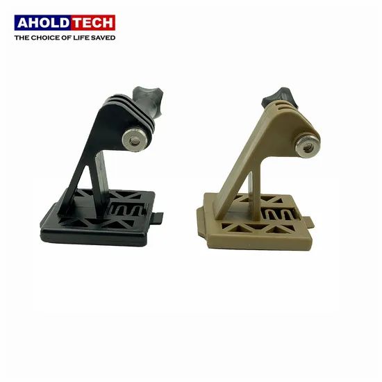Bk Aholdtech Tactical Helmet Camera Phone Holder Helmet Bracket-Base Adapter Lightweight - Image 4