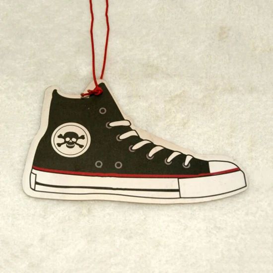 Custom Popular Shoes Paper Car Perfume Air Freshener - Image 1