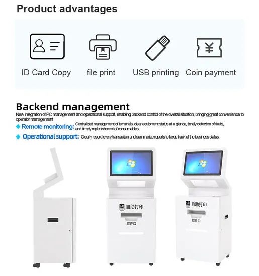 24/7 Self-Service Printer Floor-Standing Self-Service Printer Self-Service Print & Scan Printer - Image 5