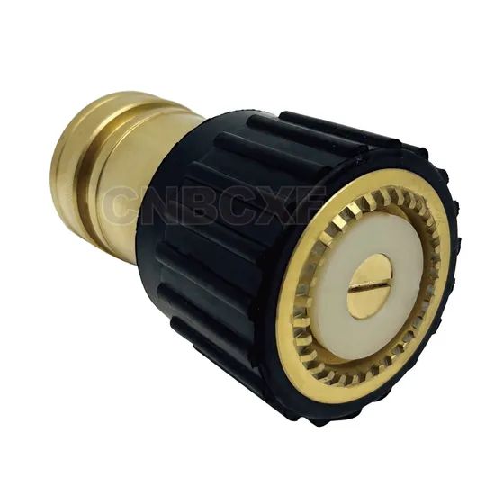 Versatile Fire Hose Nozzle with Heavy-Duty Couplings Included - Image 2