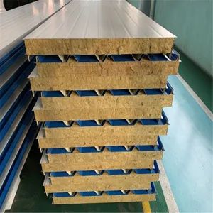 High Strength Wall/Roofing/Ceiling Panel Sandwich Rockwool Board - Image 4