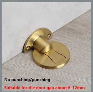 Golden Magnetic Catch Door Stopper Finish Gold Origin China Model NO. dg Trademark Degol Type Door Catch Punching - Image 1
