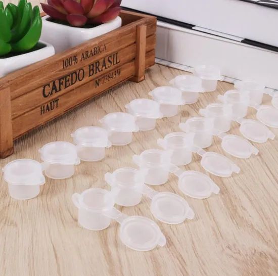 8*3ml Empty Watercolor Paint Pot Pod Strips Plastic Storage Container - Image 6