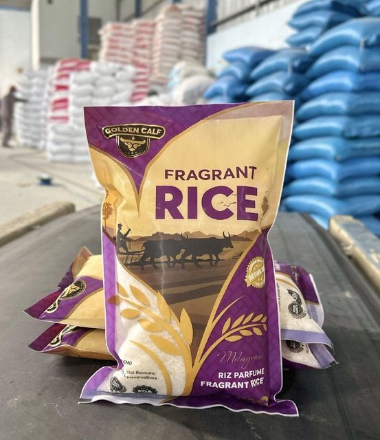 Fragrant Rice  Brand Name Golden Calf Packaging 1kg/2.5kg/5kg/10kg/25kg/50kg PA/PE, BOPP, - Image 3