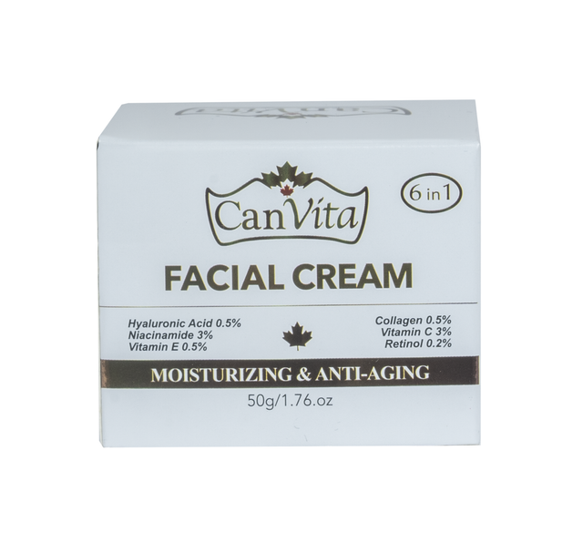 Canvita 6 in 1 Face cream all ingredients that you need for beauty- Made in Canada - Image 3