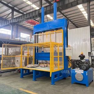 Rubber Raw Material / Rubber Bale Cutting Machine Weight 600kg Voltage 380V Trademark OULI Power Electric Pressure 25tons - Image 5
