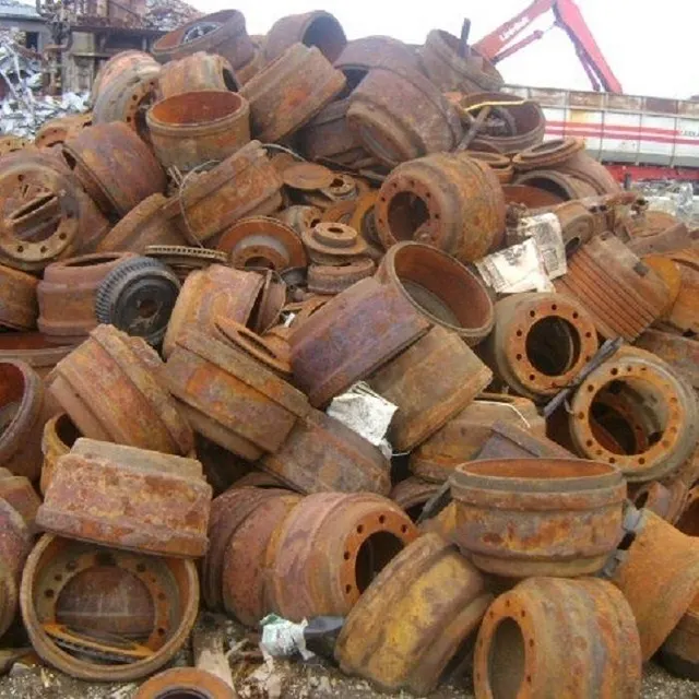 Cast Iron Scraps Pure Hms Used Rails Metal Cast Scraps Clean Brown Cast Iron Scrap 99% Content 0.5 Meters Cut - Image 4