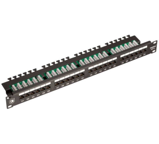 Digisol 24 Port Patch Panel Rack Size 1U Brand Digisol Ports 24 Ports Shielding F/UTP Panel Shape Rectangle Adapter Types Sc, Lc, St, Fc, - Image 2