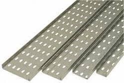 Aluminum Cable Tray Size Standard Color Metallic Material Aluminum Shape Rectangular Usage/Application Industrial Standard Compliance Din - Image 2