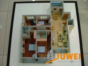 Architectural Layout Model Making of House Building (JW-59) Model NO. JW-59 Trademark Juwei Type Display Model HS Code - Image 4