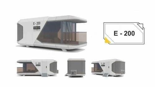 Site Office Space Capsule House, GI Sheet, 40 ft Supply - Image 3