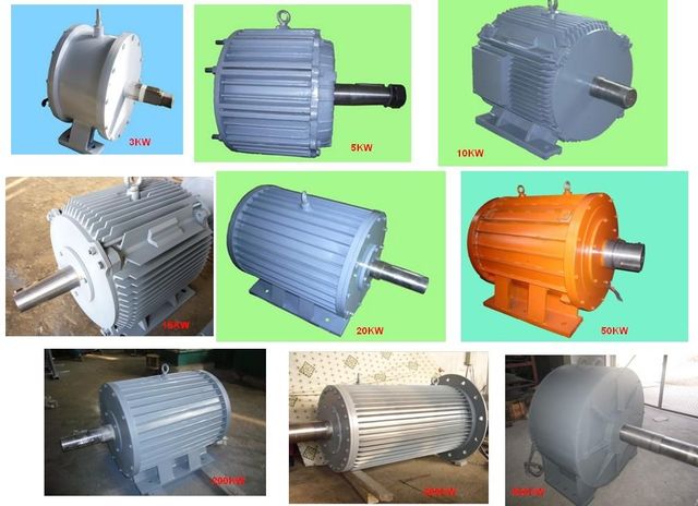 50kw Permanent Magnet Generator Packaging polywood case Type sychronous - Image 1