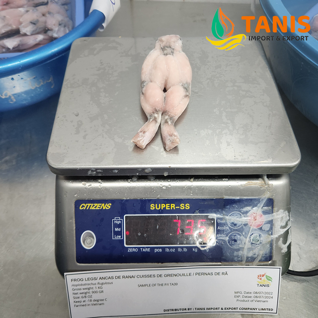 High quality frog legs skinless frozen bull frog legs for sale - Image 3