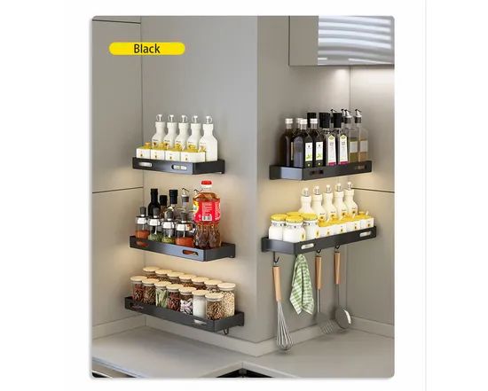 Kitchen Ladder Spice Rack Storage Holders Racks Kitchen Organizer Rack - Image 6