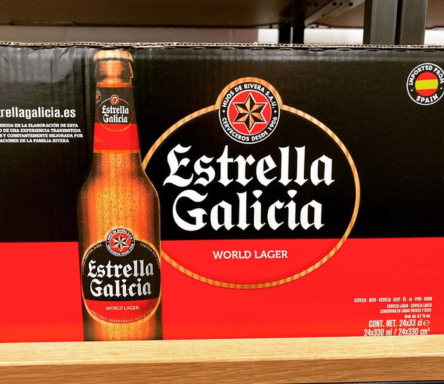 ORIGINAL ESTRELLA DAMM PREMIUM BEST LAGER BEER 330ML CANS&BOTTLES ON SALE - Image 2