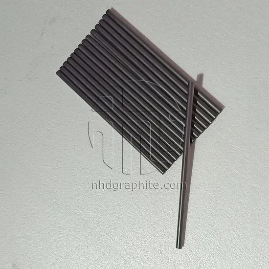 Good Conductivity Graphite Rod Bar for Gold Casting Grade HP Origin China Model NO. NX603 Trademark NINGHEDA HS Code - Image 6