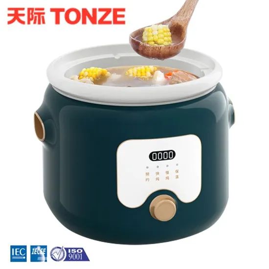 Programmable Automatic Soup Maker Electric Simmer Slow Cooker - Image 1