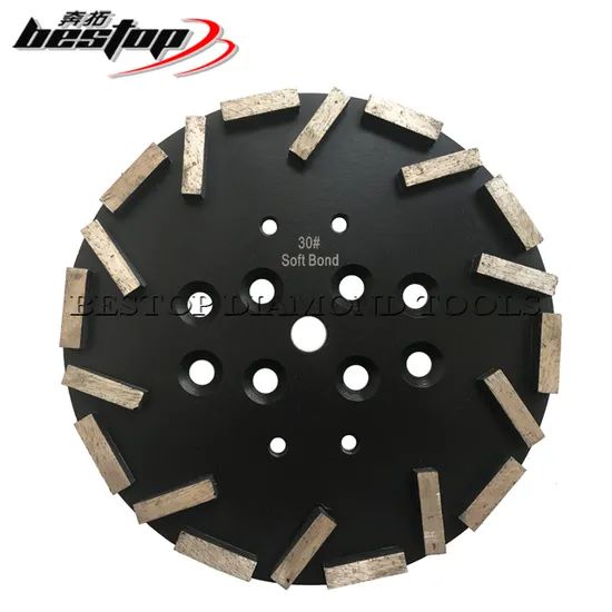 10 Inch 250mm PCD Diamond Grinding Plate Wheel for Floor Coating Removal Usage Dry/Wet Production Capacity 100000PCS/Month - Image 3