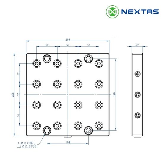 52mm Standard Base CNC Machine Center Accessories Size Middle Power Manual Origin Zhuhai Structure Solid Trademark - Image 4