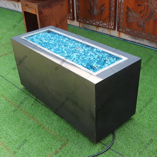 Corten Steel Garden Treasure Fire Pits Color Black Style Modern Material Metal Trademark HNJBL HS Code 73218900 Certification CE - Image 5