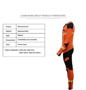 Factory Supplier Water Rescue Neoprene Wet Suit Full Body Diving Suits - Image 6