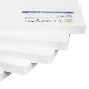 Sankeqi Plain White PVC Flat Sheets for Bathroom Thickness 3mm Trademark SanKeQi Density 0.55g/cm3 HS Code 3921129000 Certificate ISO9001 - Image 4