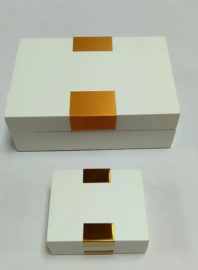 White Matt Jewelry/Storage Wooden Box - Image 2