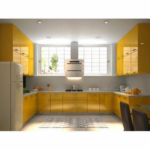 Modular Kitchen Interior Finish Gloss Brand Century Material Wooden Warranty 10-15 Years Kitchen Shape Straight 3D Design Available - Image 11