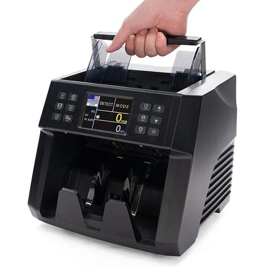 Union 0733 Supermarket Equipment Display Rack TFT Touching Screen 2 Cis Counterfeit Detector - Image 1