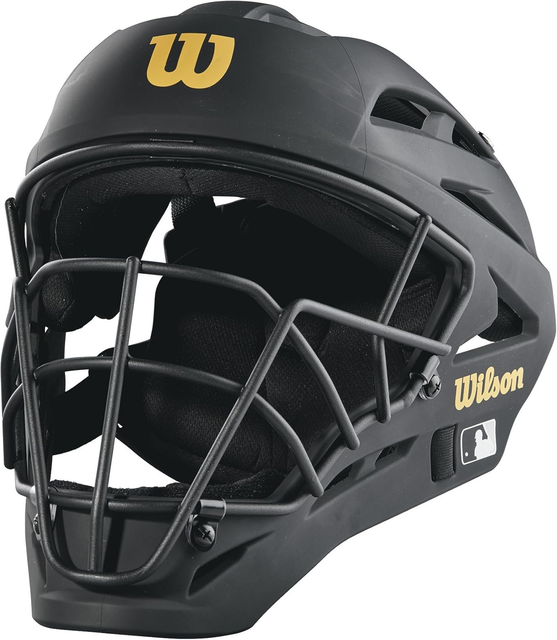 Pro Stock Black Titanium Umpire Helmet, Size 7"-7.5" for Ultimate Protection - Image 4