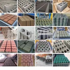 Automatic Hollow Cement Brick Making Machinery Concrete Mixing Block Making Machine - Image 5