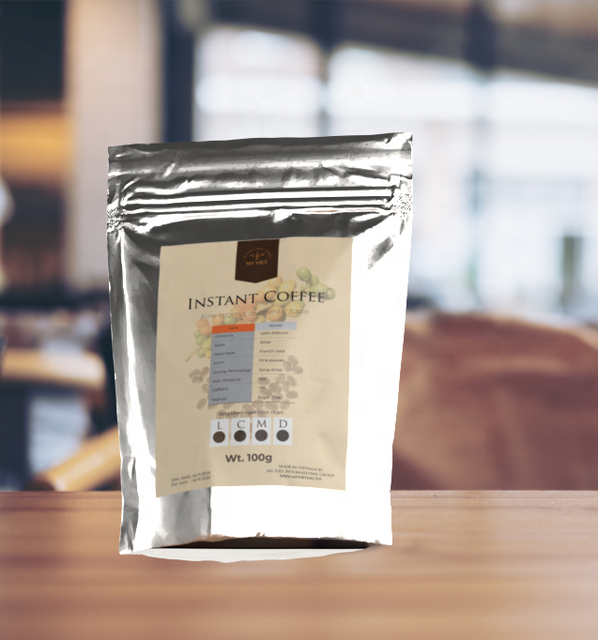 Vietnamese Coffee Instant Coffee Spray Dried Coffee Packing in Bag Wholesale and OEM Allowed - Image 3